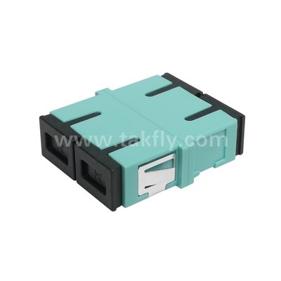 SC Duplex Fiber Optic Adapter Single-Mode Multimode APC UPC เครื่องปรับไฟเบอร์ออปติก