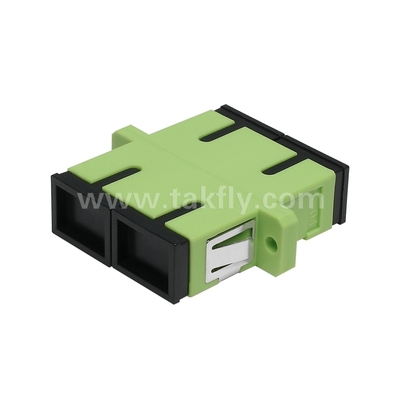SC Duplex Fiber Optic Adapter Single-Mode Multimode APC UPC เครื่องปรับไฟเบอร์ออปติก