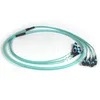 สายแพทช์คอร์ดไฟเบอร์ออปติก MTP-LC Plenum Jumper Cable LSZH