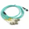 8/12/24 Core MPO MTP ไฟเบอร์ออปติก Patchcord LC Connector