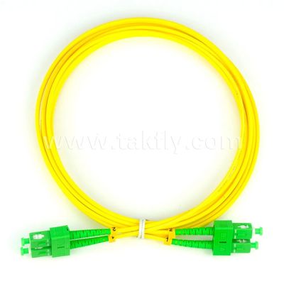 SC/LC/ST/FC Fiber Optical Patch Cord with 1000N Tensile Strength and -40~75 Operating Temperature for Reliable Connectivity