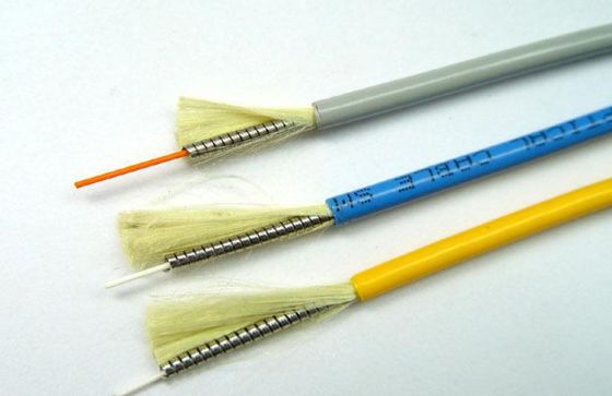 สายไฟเบอร์ออปติกแบบ Simplex หุ้มเกราะ 2000M LSZH/PVC/PU