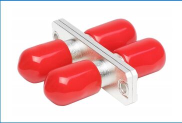 อะแดปเตอร์โลหะ ST Duplex-ชนิดสี่เหลี่ยมผืนผ้า SM/MM Low IL 0.2dB