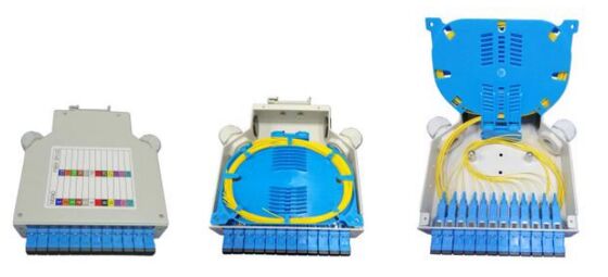 กล่องเทอร์มินัลไฟเบอร์ออปติกแบบติดตั้งบนราง DIN DIN-AL