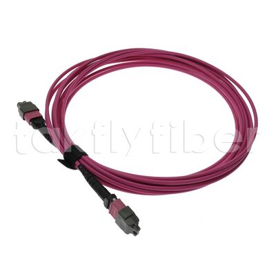 CPR B2ca MTP® 12 Cores MPO Trunk Cable, F to F, UPC, 12F, OM4, OFNP, 0.20dB, Type B