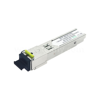 SFP 1.25Gbps 20KM SC Bi-Directional Optical Transceiver Module สําหรับศูนย์ข้อมูล AI FTTX