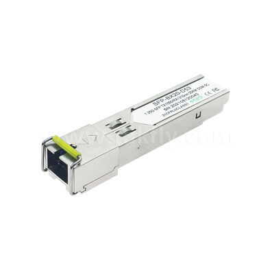 SFP 1.25Gbps 20KM SC Bi-Directional Optical Transceiver Module สําหรับศูนย์ข้อมูล AI FTTX
