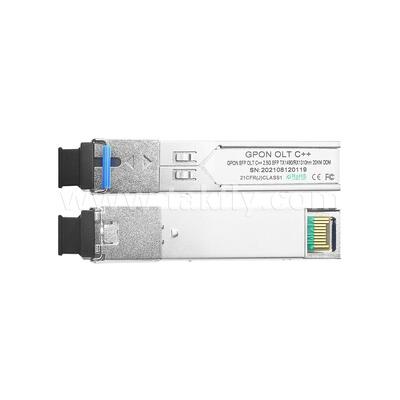 SFP Optical Transceiver Module GPON OLT Class C++ สําหรับศูนย์ข้อมูล FTTH FTTX