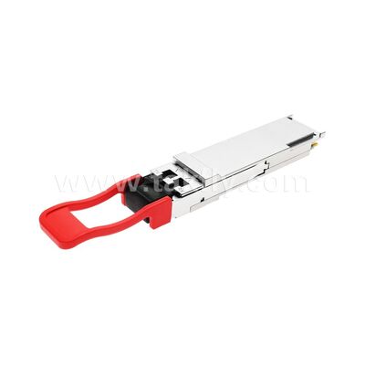 QSFP+ 40Gbps CWDM 40KM Optical Transceiver Module สําหรับศูนย์ข้อมูล FTTH FTTX