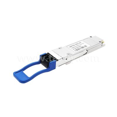QSFP28 100Gbps LR4 10Km Optical Transceiver Module สําหรับศูนย์ข้อมูล AI FTTX