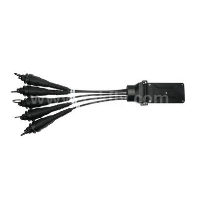 ตัวแยกใยแก้วนำแสง PLC กันน้ำ MPO- SM G657A2 2.0 มม. สายเคเบิล IP68