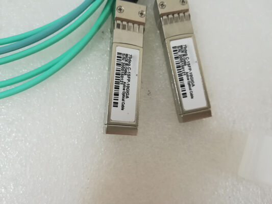 สายเคเบิลออปติคอลแบบแอคทีฟ ไฟเบอร์ AOC 40G QSFP+ 2x10 SFP+ สำหรับศูนย์ข้อมูล