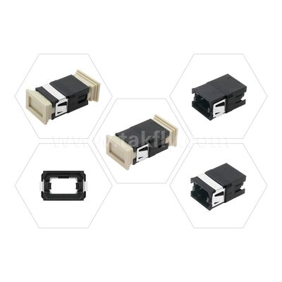 MPO MTP Adapter สายไฟเบอร์ออปติกคุณภาพสูงสําหรับศูนย์ข้อมูล FTTX Telecom