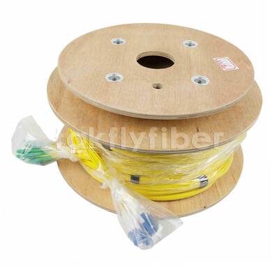 48 คอร์ สายไฟเบอร์ออปติกความหนาแน่นสูง พร้อม LSZH Sheath Multi-Fiber Cable Assembly