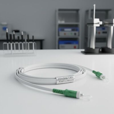สายกระสุน SCAPC FTTH ที่สามารถดึงออกได้ สายกระสุน Fiber Optic Patchcord 2.0x5.2mm