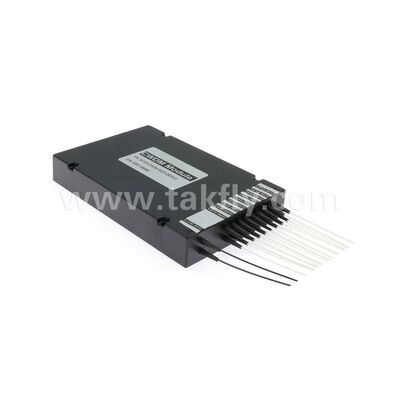 CWDM 8+1Channel MUX & DEMUX โมดูล ABS สายไฟเบอร์ออปติกสําหรับศูนย์ข้อมูล FTTX