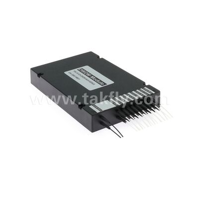 โมดูลไฟเบอร์ออปติก DWDM 8+1 ช่อง MUX+DEMUX ABS สำหรับศูนย์ข้อมูล โทรคมนาคม 5G