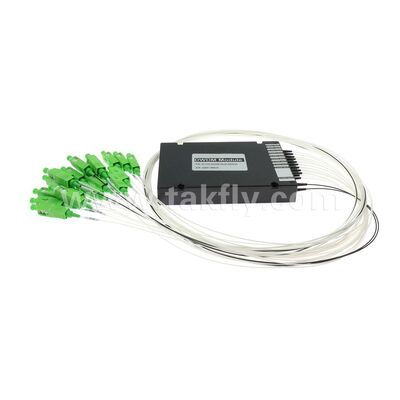 โมดูลไฟเบอร์ออปติก DWDM 8+1 ช่อง MUX+DEMUX ABS สำหรับศูนย์ข้อมูล โทรคมนาคม 5G