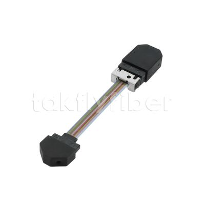 Low Loss MT-MT Fiber Optic Patch Cord with Ribbon Type Design for QSFP28 and Other Parallel Optical Modules