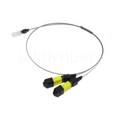 ส่วนประกอบไฟเบอร์อาร์เรย์ 2x8F MTP-16CH FA สำหรับแอปพลิเคชันศูนย์ข้อมูล CPO OCS ตัวรับส่งสัญญาณความเร็วสูง