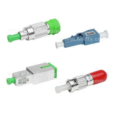 OEM ไฟเบอร์ออปติก แอตเทนูเอเตอร์คงที่ LC/SC/ST/FC SM/MM UPC/APC เพศชาย/เพศหญิงสําหรับศูนย์ข้อมูล FTTX