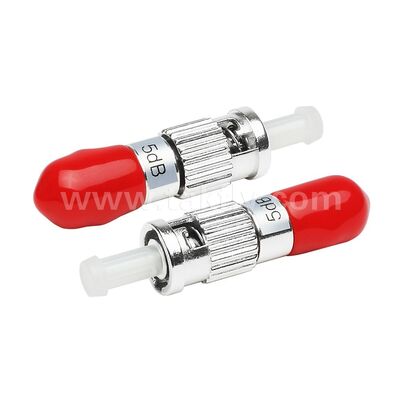 OEM ไฟเบอร์ออปติก แอตเทนูเอเตอร์คงที่ LC/SC/ST/FC SM/MM UPC/APC เพศชาย/เพศหญิงสําหรับศูนย์ข้อมูล FTTX