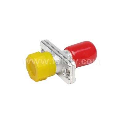FC-ST Coupler Simplex Metal Hybrid Adapter เพศหญิง/เพศหญิง สายไฟเบอร์ออปติกสําหรับศูนย์ข้อมูล โทรคมนาคม FTTX