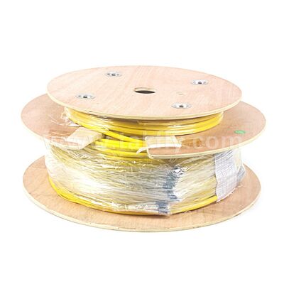 Patchcord 48Cores LC-LC ไฟเบอร์ออปติก Breakout Drop Cable สําหรับศูนย์ข้อมูลโทรคมนาคม