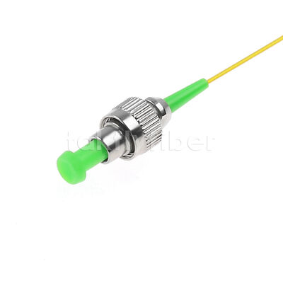 FC Simplex Optical Pigtail ️โหมดเดียว 9/125μm, 1m/2m/3m ความยาว, 0.9mm/2.0mm/3.0mm, PVC/LSZH Jacket