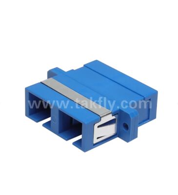 SC Duplex Fiber Optic Adapter, ความสูญเสียการใส่ที่ต่ําสําหรับเชื่อมต่อเคเบิลกับเคเบิลและเคเบิลกับอุปกรณ์