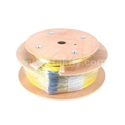 สายพับไฟเบอร์ออปติก 48Cores SC-SC Pre-terminated Breakout Patchcord สําหรับศูนย์ข้อมูลโทรคมนาคม