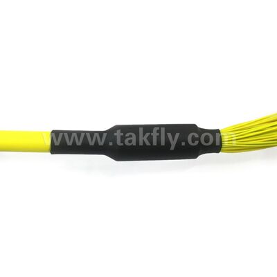 สายพับไฟเบอร์ออปติก 96Cores LC-LC ปิดก่อน Breakout Patchcord สําหรับศูนย์ข้อมูลโทรคมนาคม