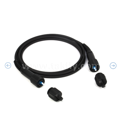 IP67 กันน้ํา LC-LC Duplex Patch Cord ✅ ระดับกลางแจ้ง, สาย GYFJH, พร้อมสําหรับสภาพแวดล้อมที่ยากลําบาก