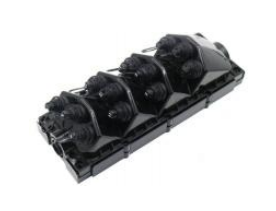 กล่องเทอร์มินัลใยแก้วนำแสง 12 พอร์ตสำหรับเครือข่ายสนาม FTTX ตู้กลางแจ้งที่เชื่อมต่อล่วงหน้า