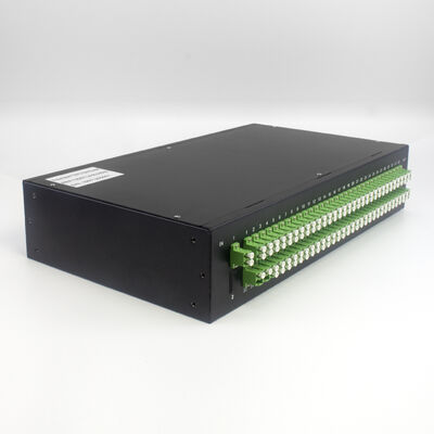1X16 Rack Mount ไฟเบอร์ออปติก PLC Splitter