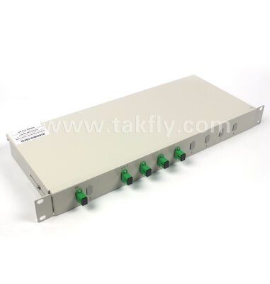 Complete 1×2 to 1×32 PLC Splitter Series – 1U Rack Chassis for Central Office