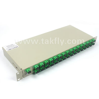 Complete 1×2 to 1×32 PLC Splitter Series – 1U Rack Chassis for Central Office
