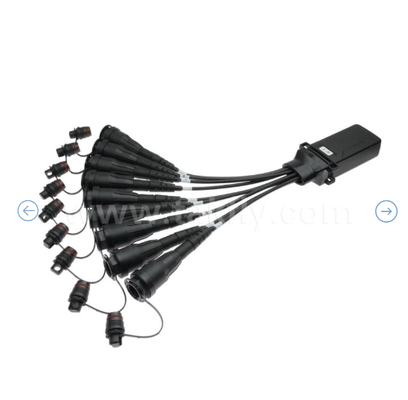 การปิด Mini FiberHub – IP68, กลางแจ้ง/ในร่ม, โหมดเดี่ยวและมัลติโหมด