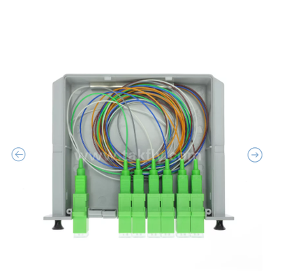 LGX PLC Splitter เทคโนโลยี Quartz Substrate, 1×N / 2×N Configurations สําหรับระบบ Passive Optical Network (PON)