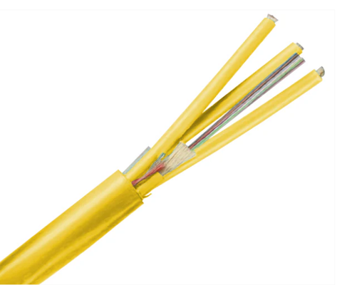 สายไฟฟ้าออปติกส์ขนาดเล็ก 2 ถึง 144 หลัก กว้างเล็ก ไม่เป็นโลหะ แผ่น LSZH/PVC