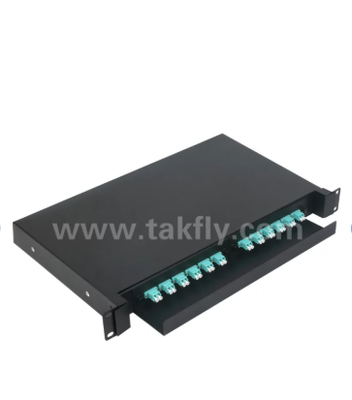 TK-ODF-RS24 Fiber Distribution Frame – Slidable Drawer Design, Easy Cable Management, Supports Ribbon & Single Fibers