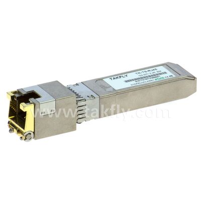 โมดูล RJ45 Gigabit SFP โทรรับ SFP ทองแดง 1000BASE-T 1.25Gbps และ EMI ต่ํา