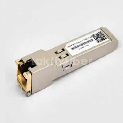 โมดูล RJ45 Gigabit SFP โทรรับ SFP ทองแดง 1000BASE-T 1.25Gbps และ EMI ต่ํา