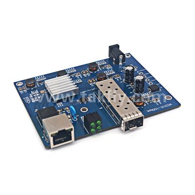 โมดูล RJ45 Gigabit SFP โทรรับ SFP ทองแดง 1000BASE-T 1.25Gbps และ EMI ต่ํา