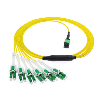 12F MPO -6x LC APC DX Uniboot SM แพทชคอร์ด