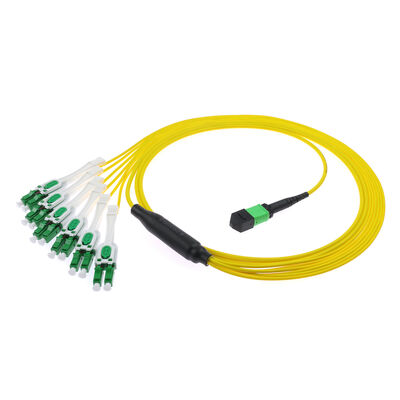 12F MPO -6x LC APC DX Uniboot SM แพทชคอร์ด