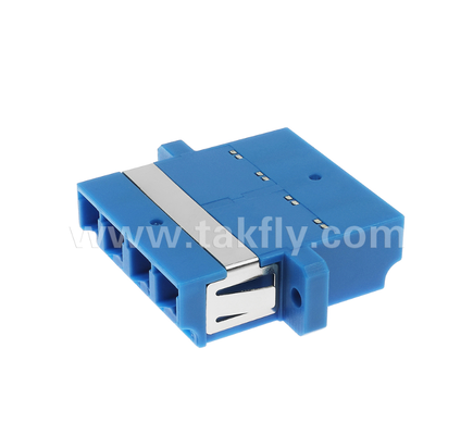 อะแดปเตอร์ชัตเตอร์ภายใน LC Quad - LC ดูเพล็กซ์ 4-in-1 พร้อมชัตเตอร์ในตัว, UPC, ปกป้องดวงตาจากเลเซอร์ไฟเบอร์ออปติก สำหรับศูนย์ข้อมูลและการเชื่อมต่อไฟเบอร์กำลังสูง