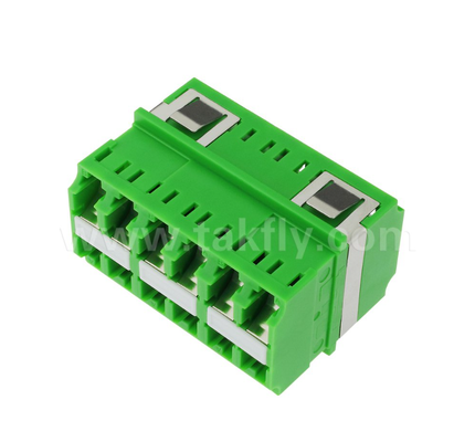 12-Port High-Density LC-LC Adapter 12-Core, Multi-Channel Data Transmission, Low Insertion Loss สําหรับศูนย์ข้อมูลและเครือข่ายไฟเบอร์ความเร็วสูง