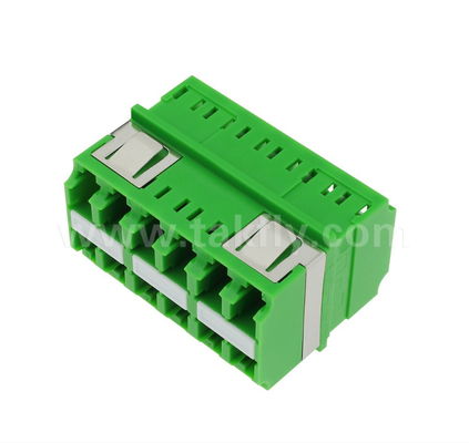 12-Port High-Density LC-LC Adapter 12-Core, Multi-Channel Data Transmission, Low Insertion Loss สําหรับศูนย์ข้อมูลและเครือข่ายไฟเบอร์ความเร็วสูง