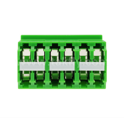 12-Port High-Density LC-LC Adapter 12-Core, Multi-Channel Data Transmission, Low Insertion Loss สําหรับศูนย์ข้อมูลและเครือข่ายไฟเบอร์ความเร็วสูง